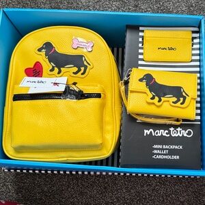 *NEW* Marc Tetro Yellow Dog Design Mini Backpack Set
